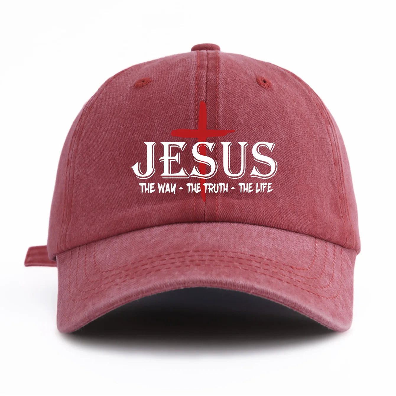 JESUS-The Way, The Truth, The Life” Print Cap