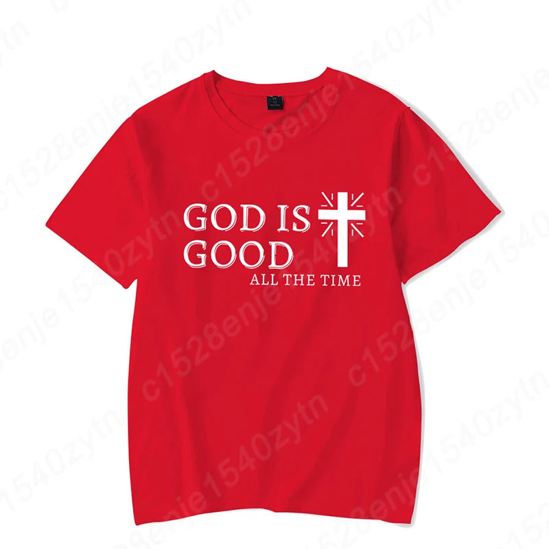 God Is Good Graphic Printed T-Shirt