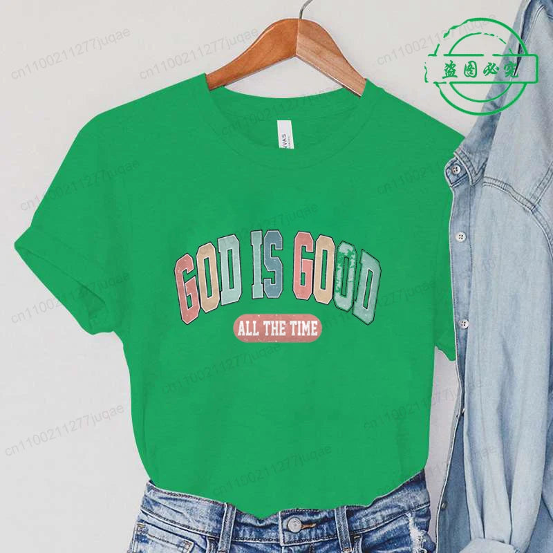 God Is Good Comfort Print Tee