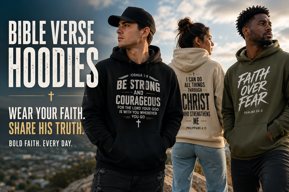 Bible Verse Hoodies That Speak Your Faith