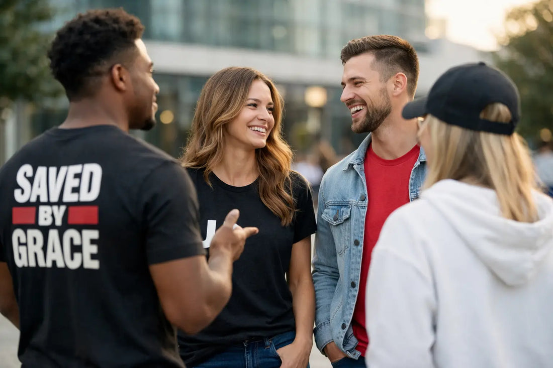 Christian Apparel for Evangelism That Starts Talks