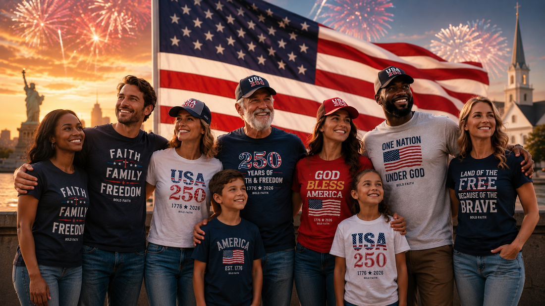 250th USA Anniversary Apparel That Means More