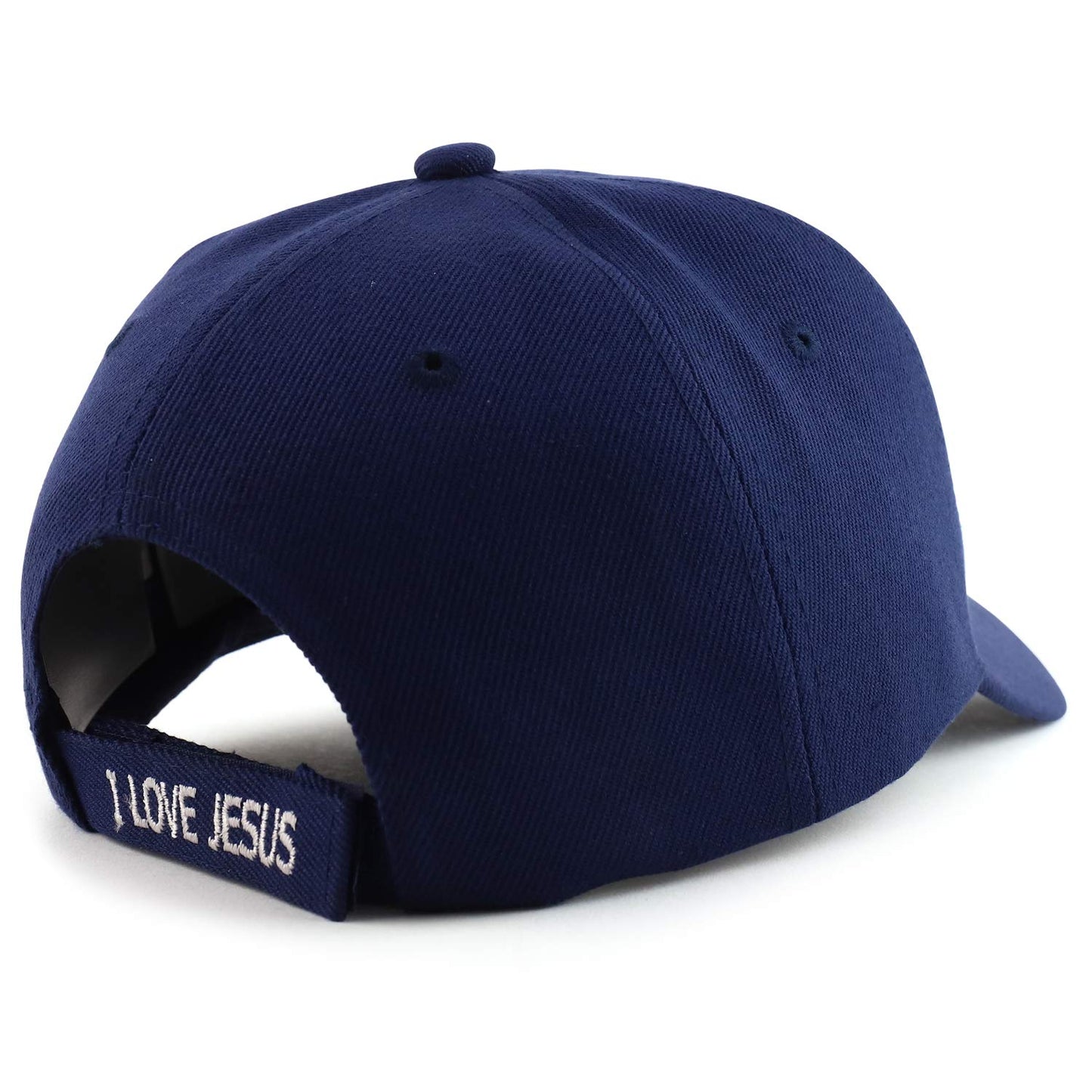 Jesus Praying Hand Embroidered Bold Faith Ball Cap