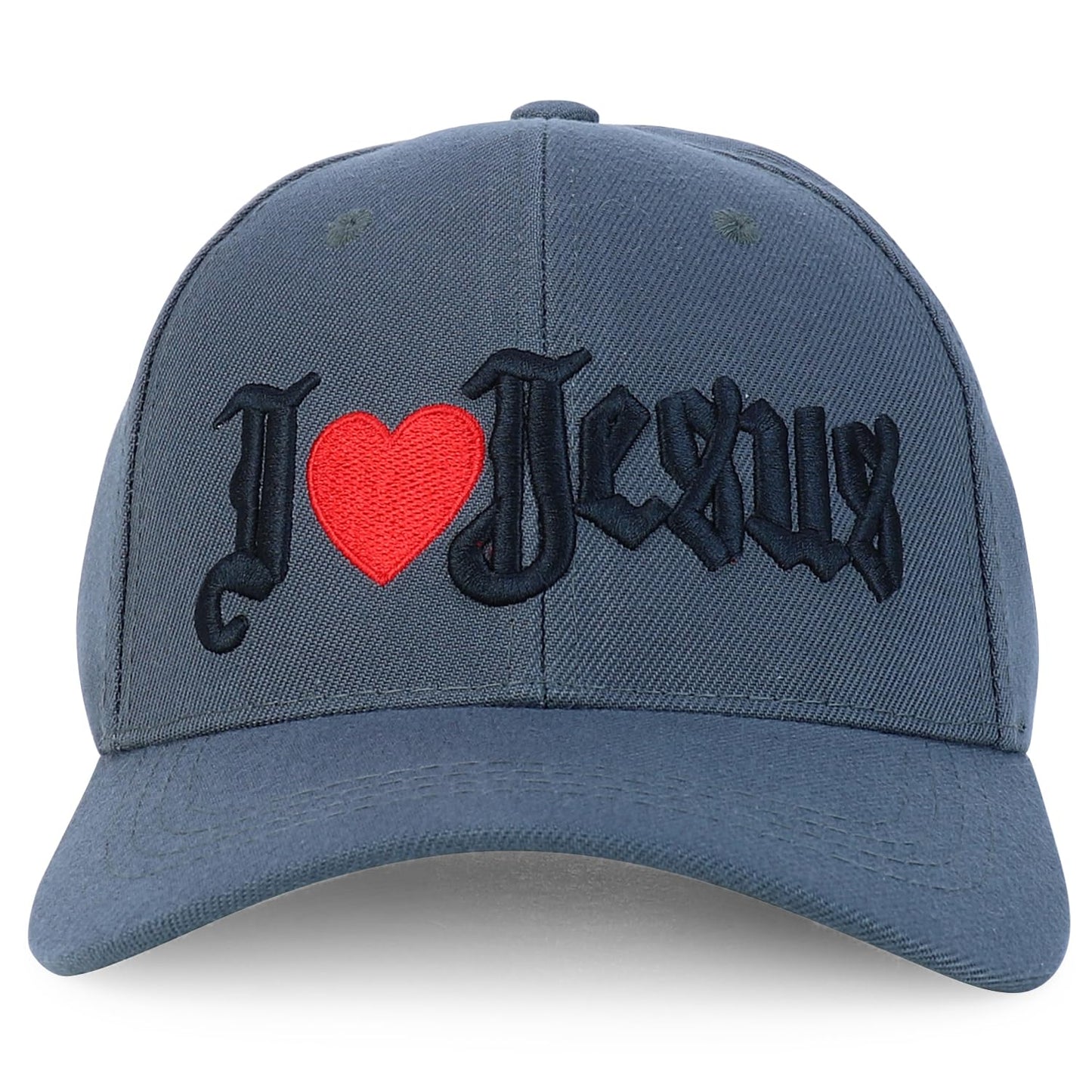 Jesus Praying Hand Embroidered Bold Faith Ball Cap