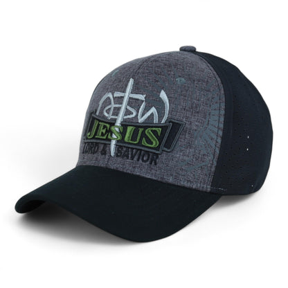 Jesus Praying Hand Embroidered Bold Faith Ball Cap