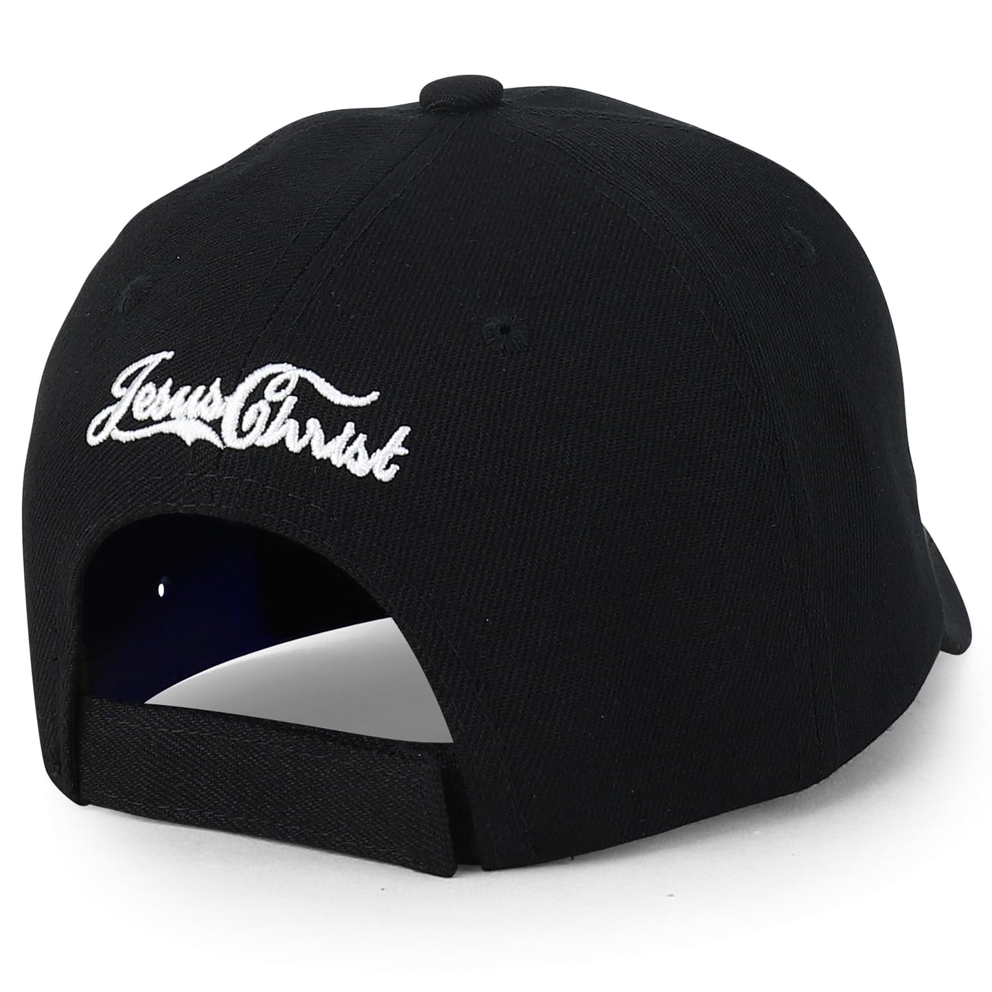 Jesus Praying Hand Embroidered Bold Faith Ball Cap