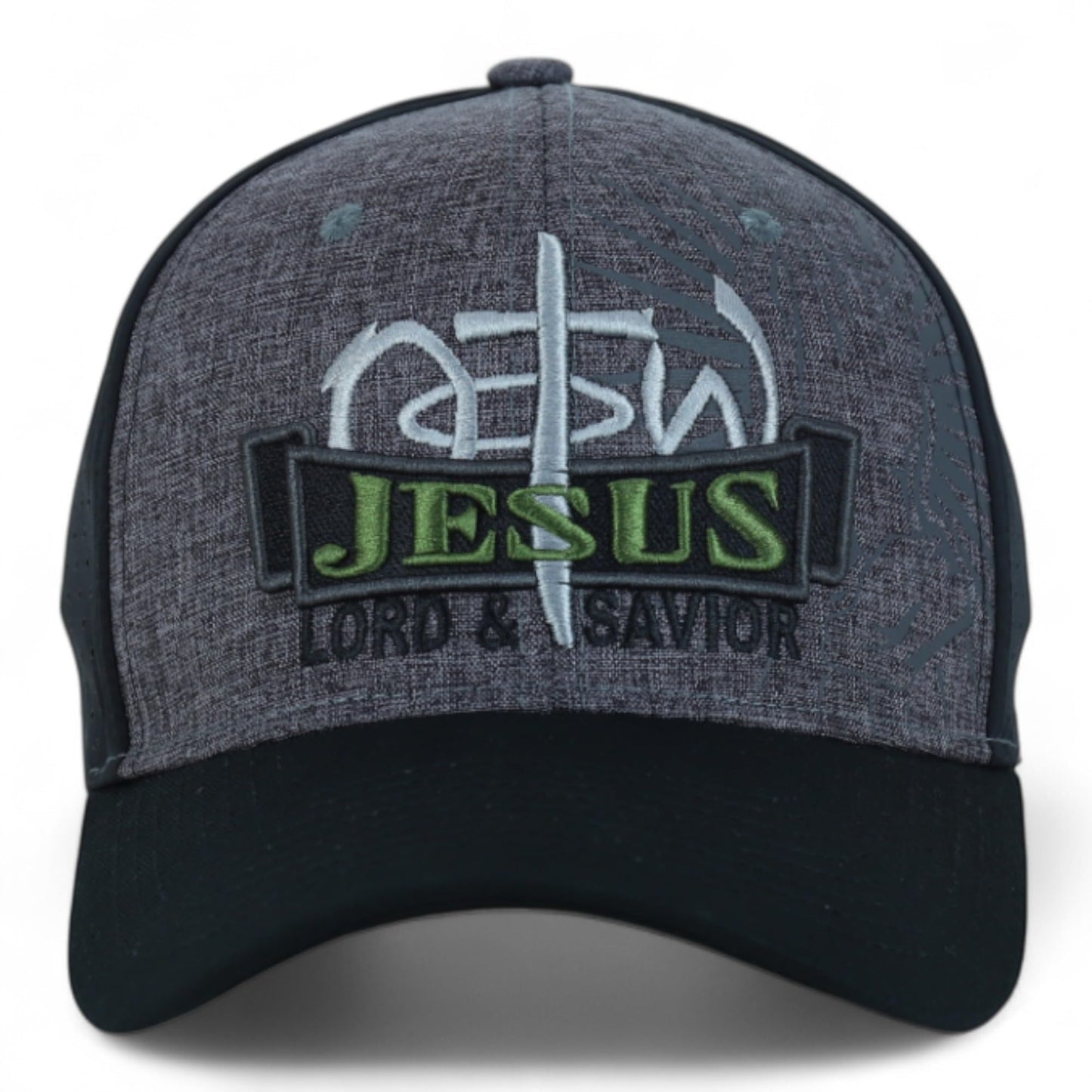 Jesus Praying Hand Embroidered Bold Faith Ball Cap