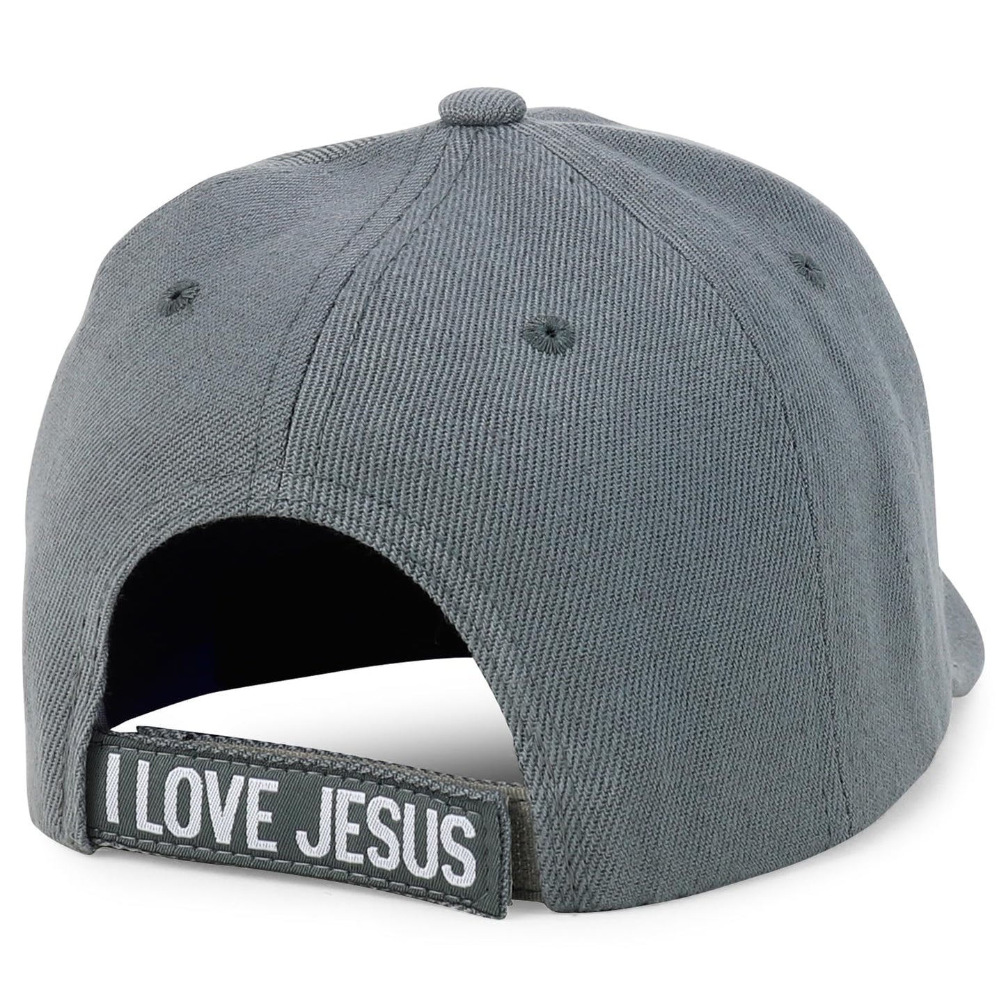 Jesus Praying Hand Embroidered Bold Faith Ball Cap