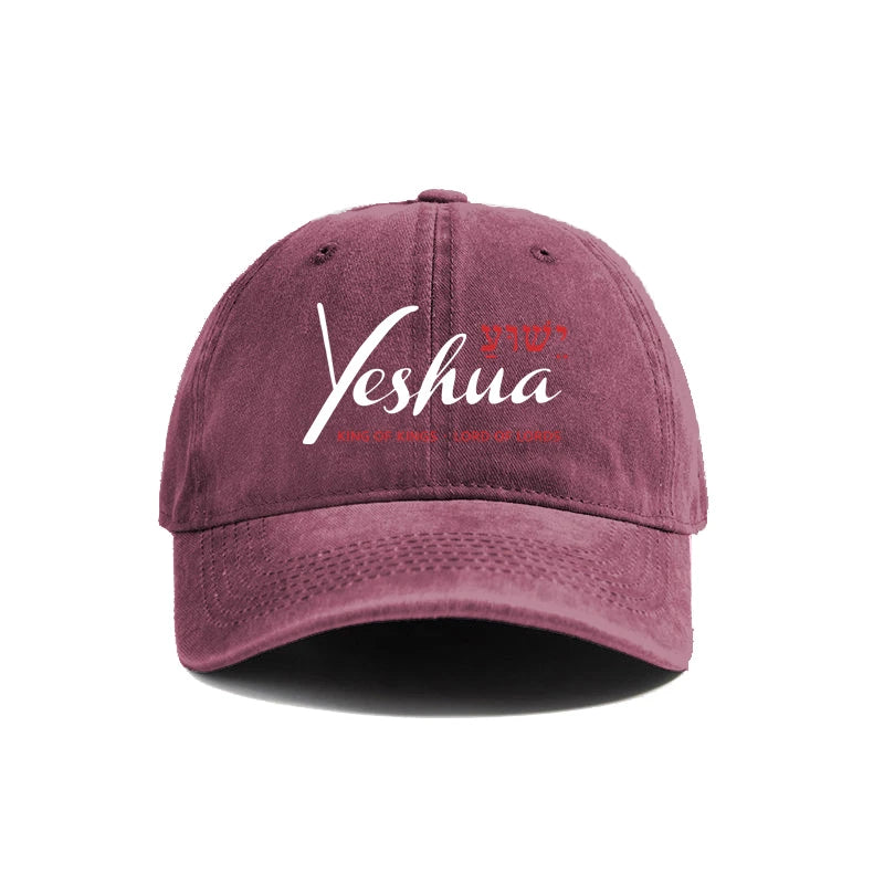 Yeshua Jesus Distressed Cotton Unisex Cap
