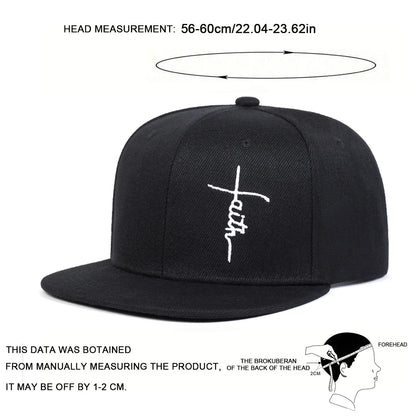 Men's Casual Wear Faith Hip Hop Cap