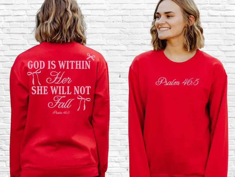 God Is Within Her Hoodie/Sweatshirt