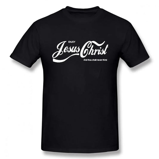 Enjoy Jesus Christ The Real King Men's Tee