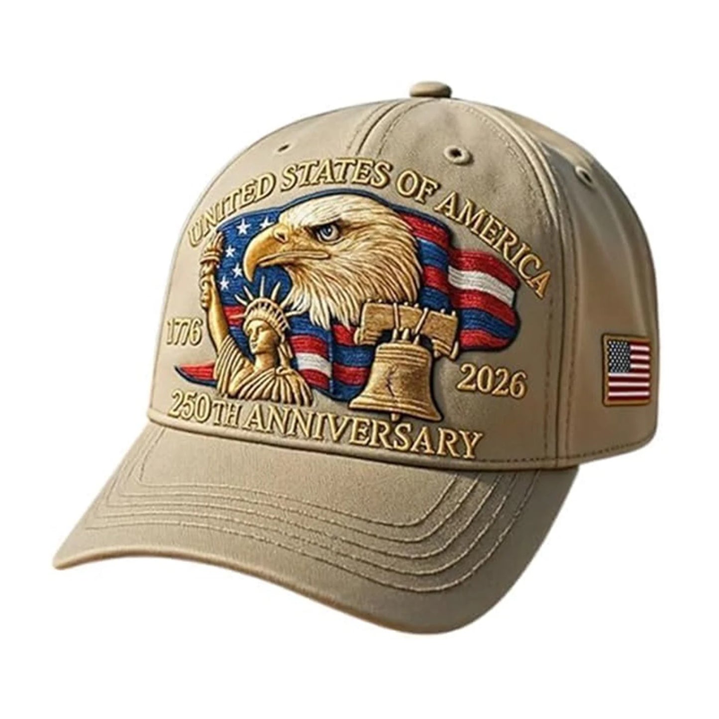 250th Anniversary USA Patriotic Unisex Cap