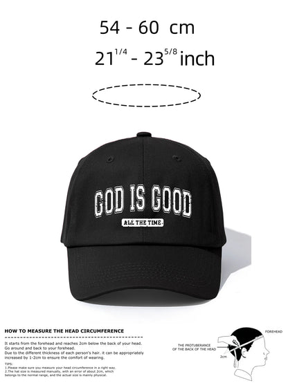 GOD IS GOOD Print  Baseball Cap for Adult