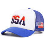USA American Flag Street Baseball Cap
