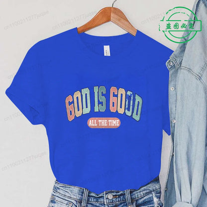 God Is Good Comfort Print Tee
