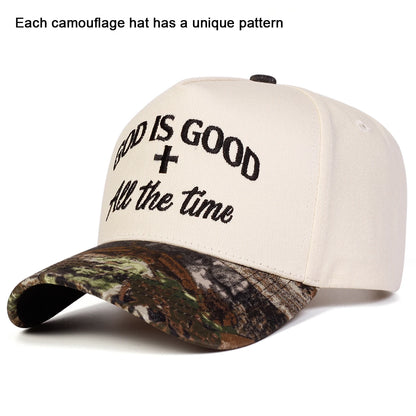 GOD IS GOOD Embroidery Unisex Cap