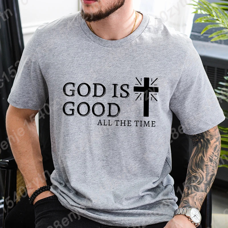 God Is Good Graphic Printed T-Shirt