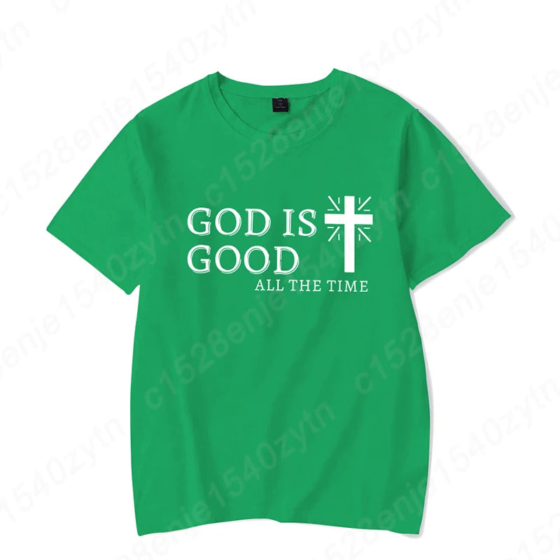 God Is Good Graphic Printed T-Shirt