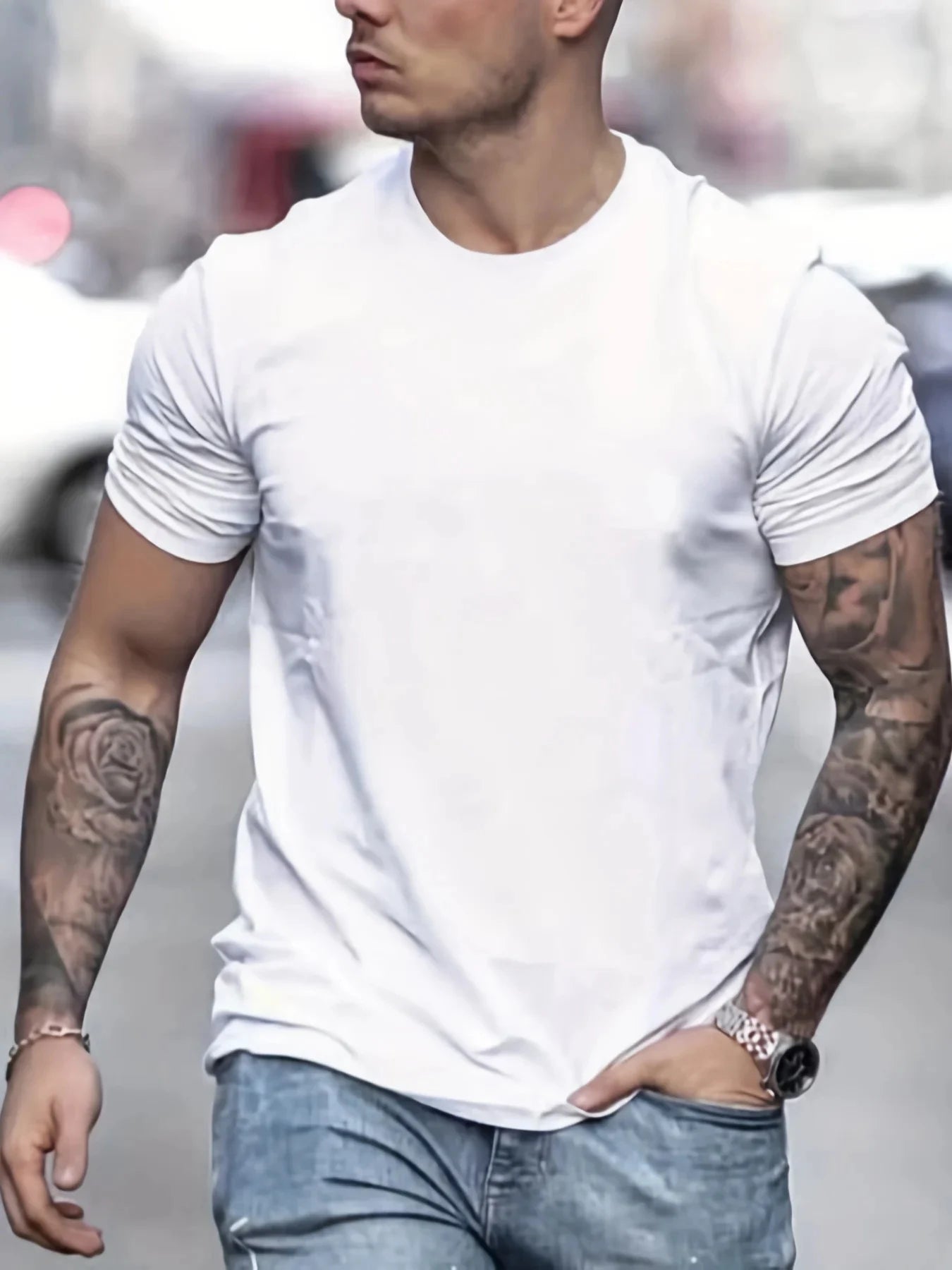 100% Cotton Faith Print T-Shirt