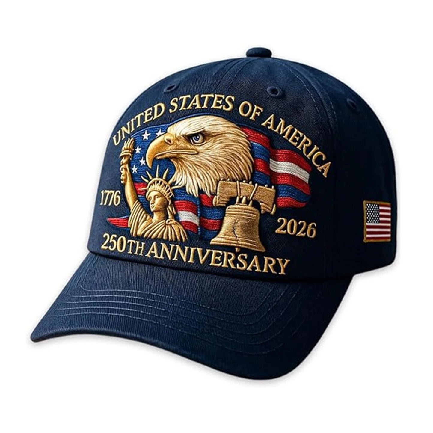 250th Anniversary USA Patriotic Unisex Cap
