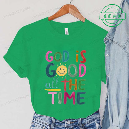 God Is Good Comfort Print Tee