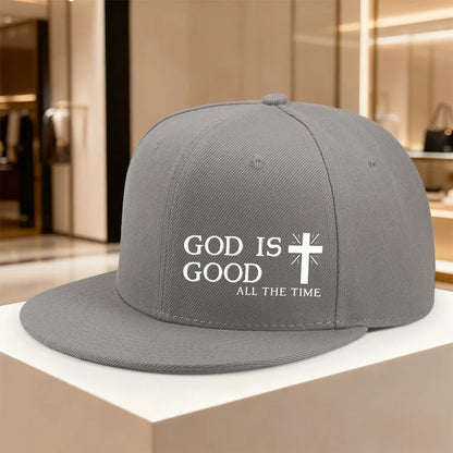 God Is Good Cross Adjustable Unisex Cap