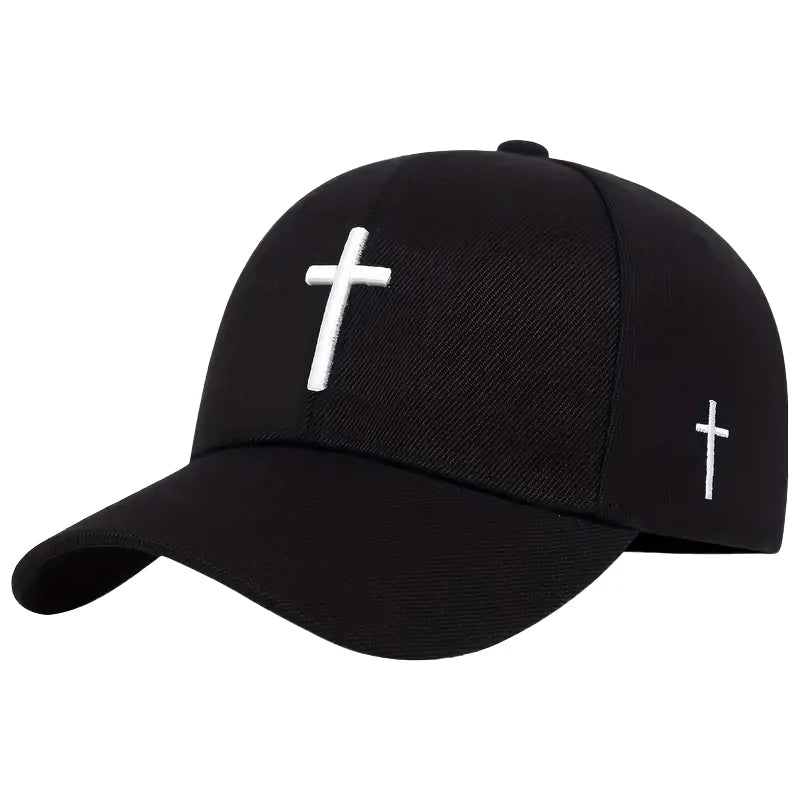 Faith Cross Embroidery Unisex cap