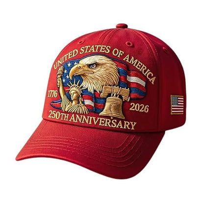 250th Anniversary USA Patriotic Unisex Cap