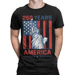 2026 Unixex America 250Th Anniversary Patriotic Cotton Tee