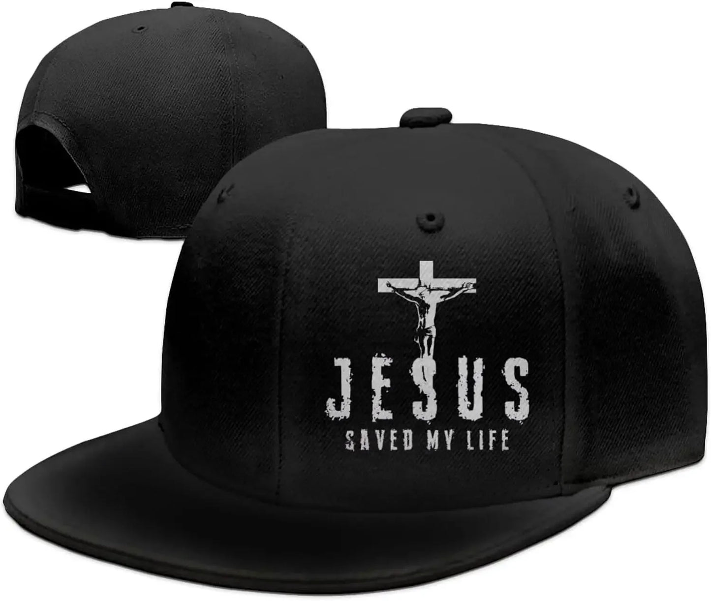 Jesus Saved My Life Cross Cap For Men