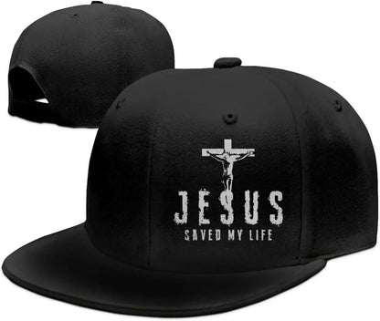 Jesus Saved My Life Cross Cap For Men