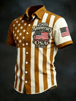 Men's 250th Anniversary American Flag Shirt