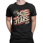 2026 Unixex America 250Th Anniversary Patriotic Cotton Tee