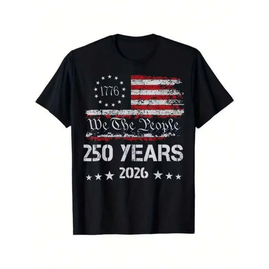 Independence Day 250th Anniversary 100%Cotton Unisex Tee