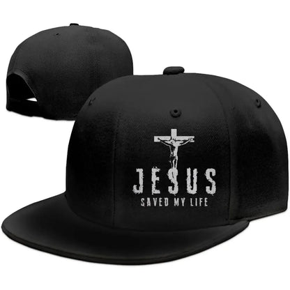 Jesus Saved My Life Cross Cap For Men