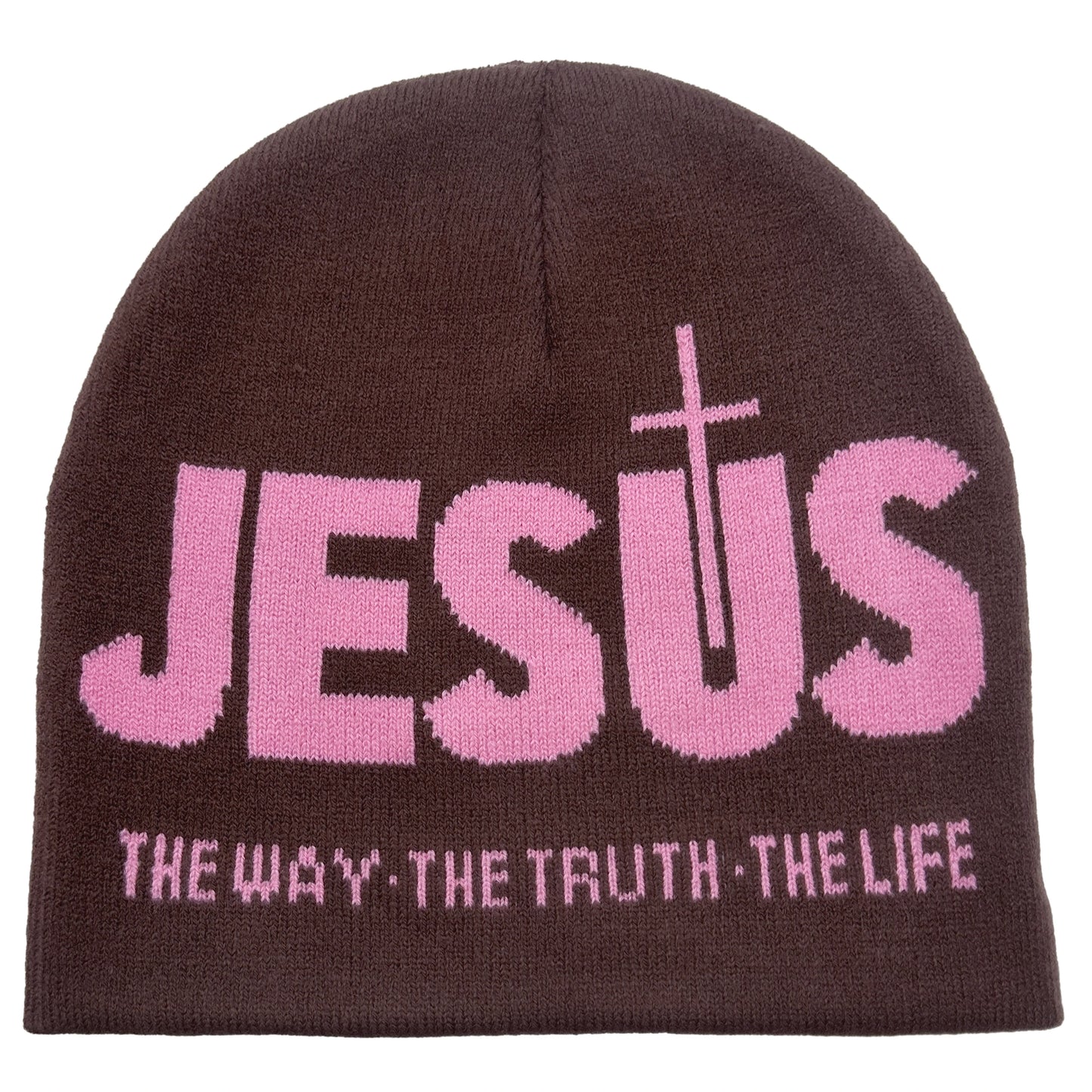 JESUS  Print Knit Unisex Beanie Hat