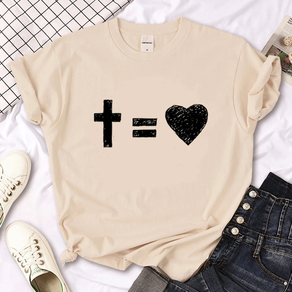 Women's Japanese Manga Faith Tee