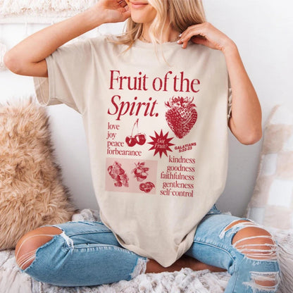 Retro Fruit of Spirit Comfort Tee