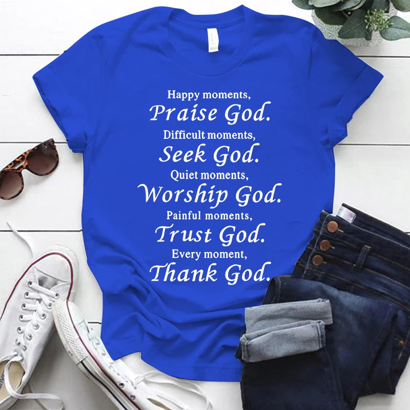 Bold Faith Flow Women's Inspirational Tee