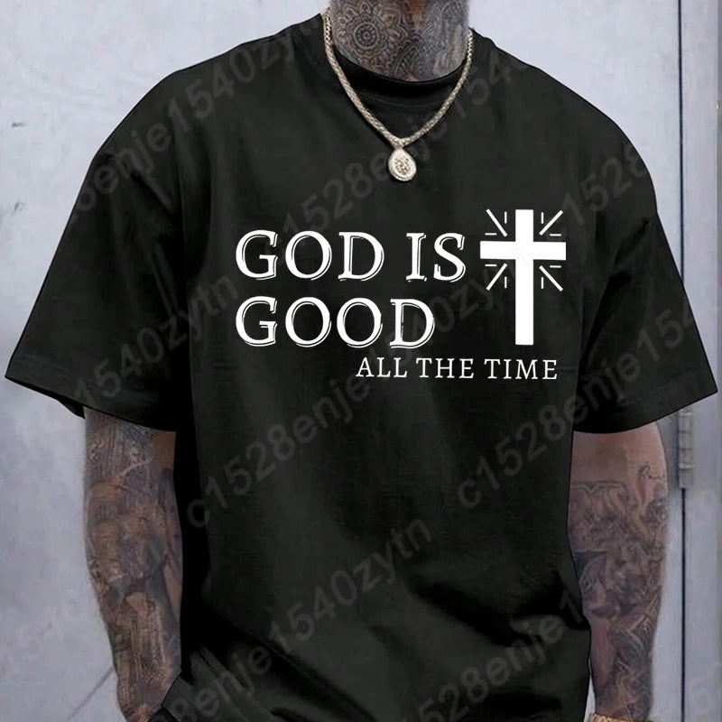 God Is Good Graphic Printed T-Shirt