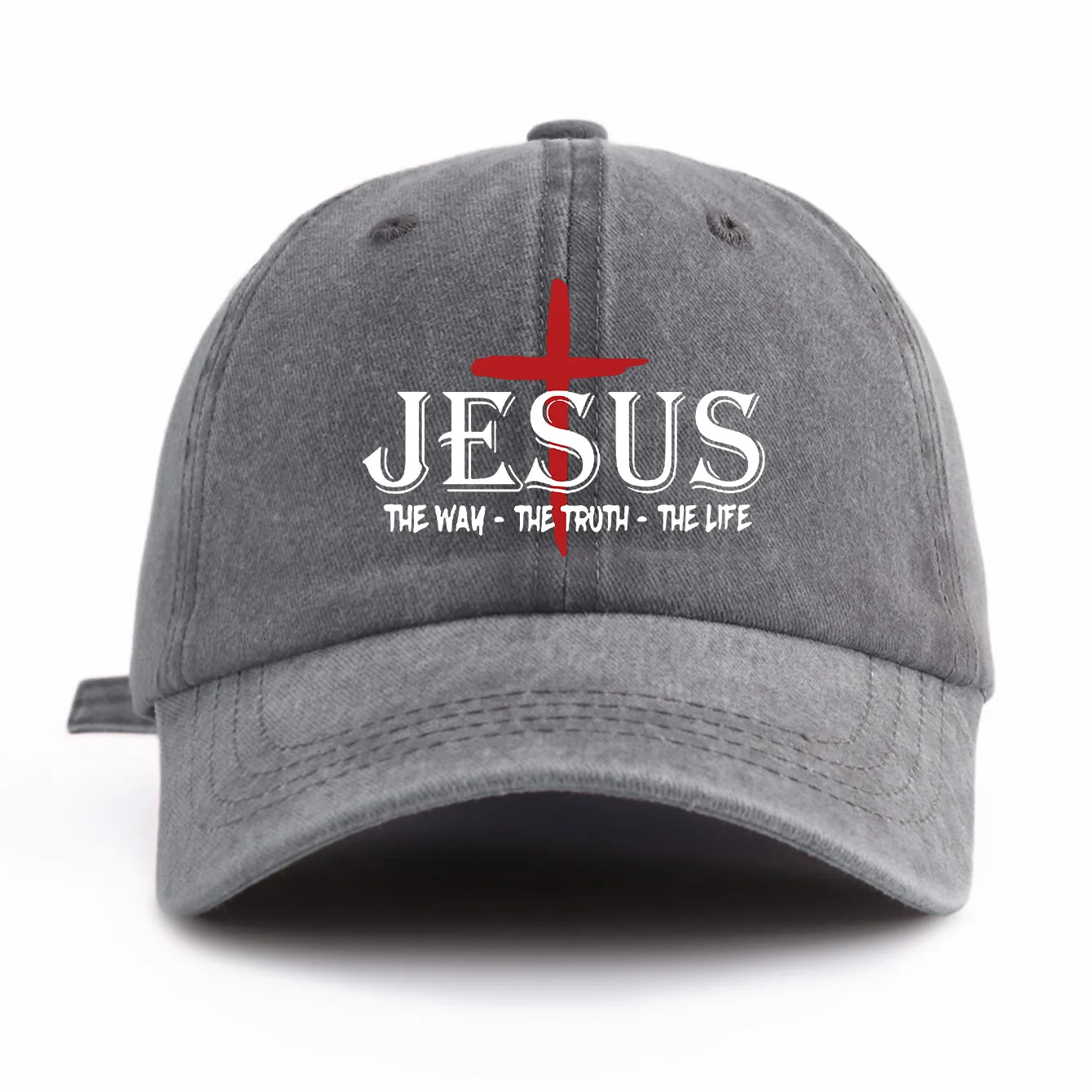 JESUS-The Way, The Truth, The Life” Print Cap