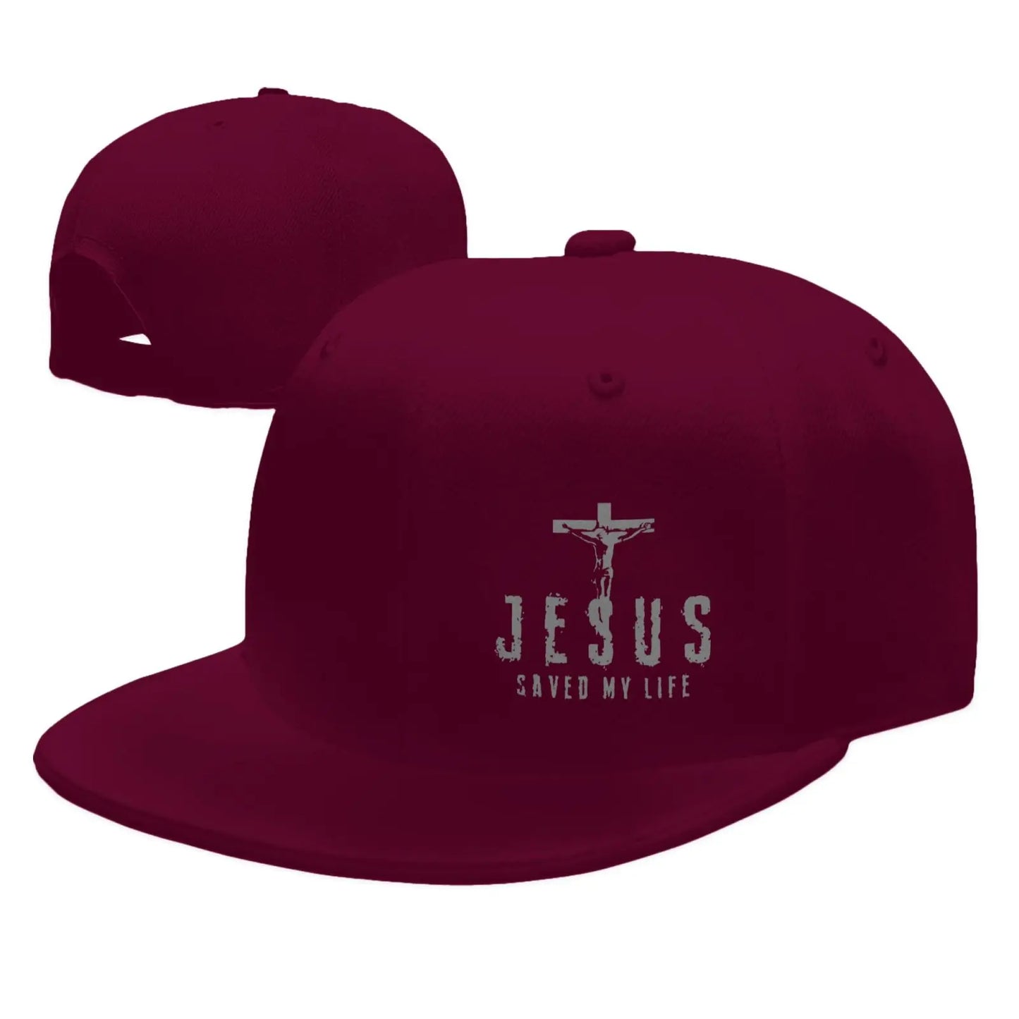 Jesus Saved My Life Cross Cap For Men