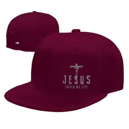 Jesus Saved My Life Cross Cap For Men