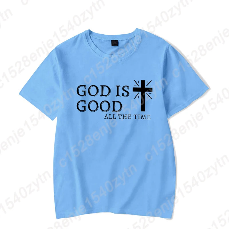 God Is Good Graphic Printed T-Shirt