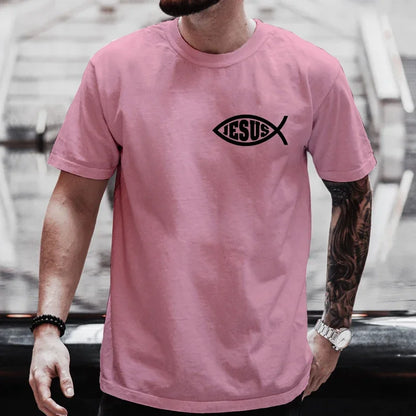 Jesus Fish Unisex Graphic T-Shirt