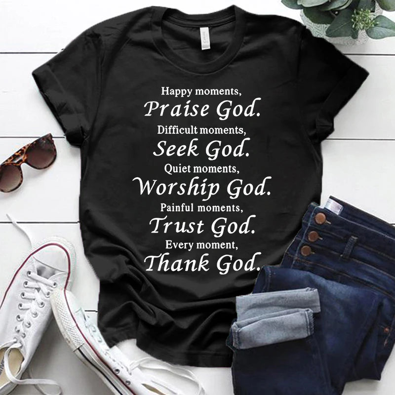 Bold Faith Flow Women's Inspirational Tee