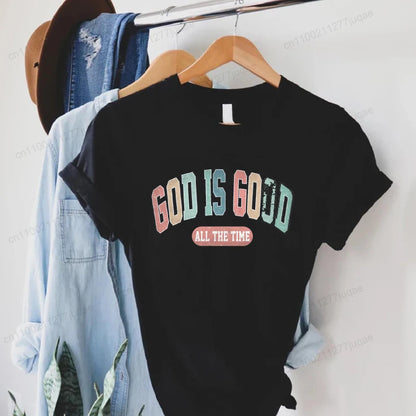God Is Good Comfort Print Tee