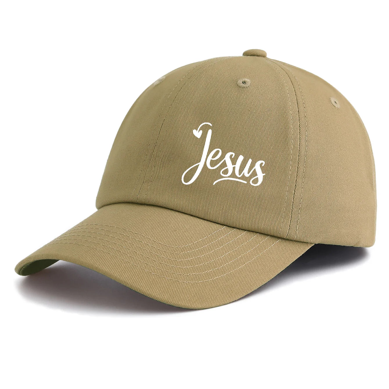 JESUS Print Baseball Cap for Adults