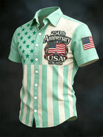 Men's 250th Anniversary American Flag Shirt